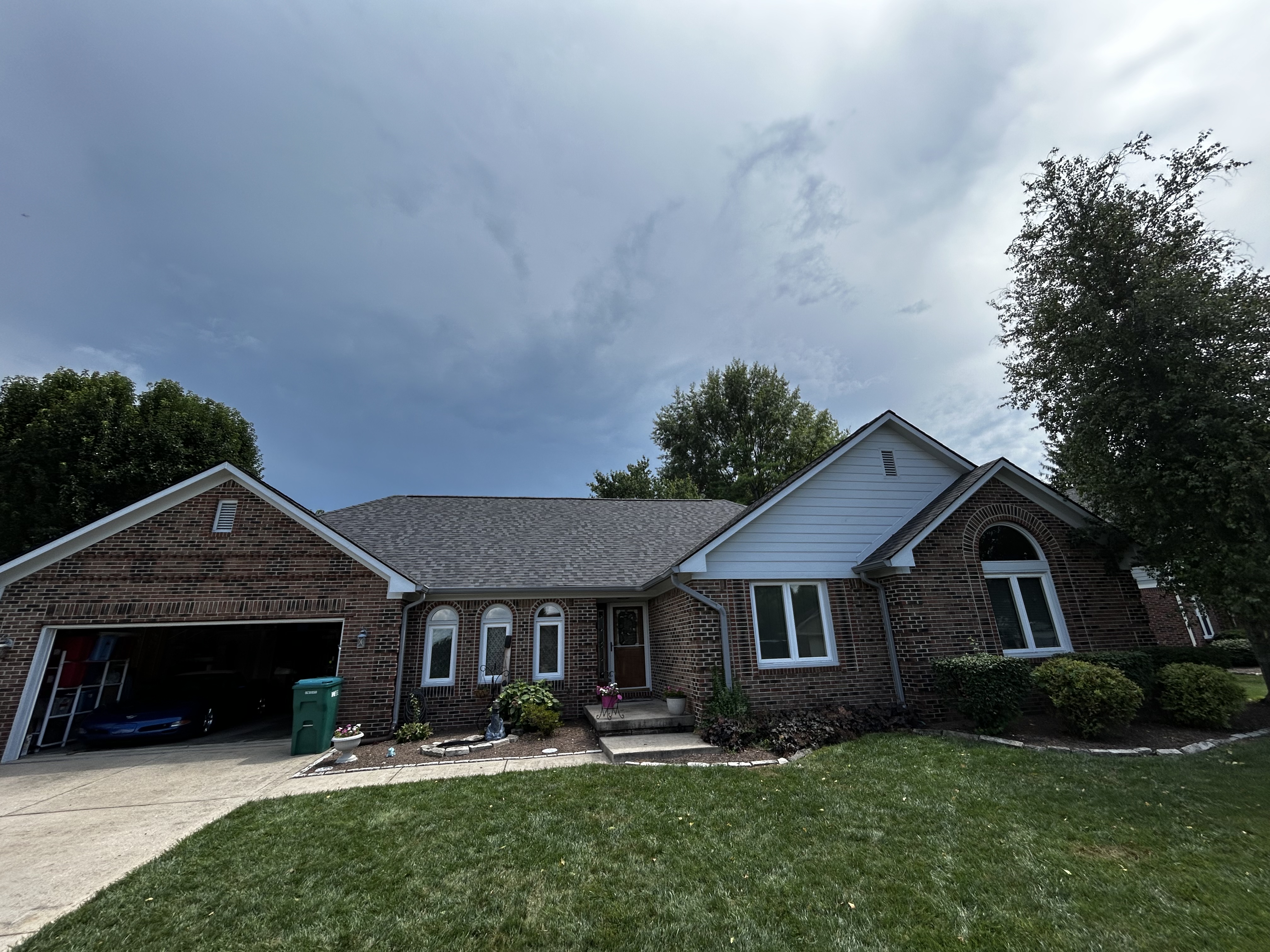 Full House Roof Replacement Progress - After