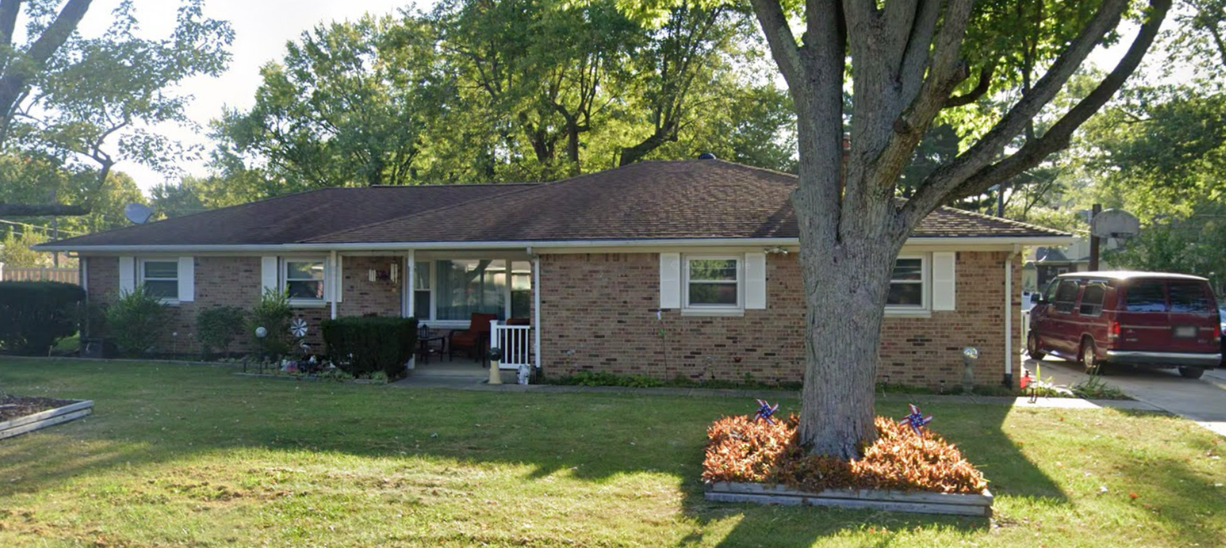 Back Roof Replacement Progress - Before